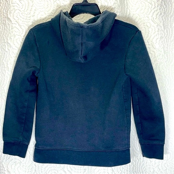 Jordan Black Zip Hoodie Boys Size 6/7 - Picture 10 of 10